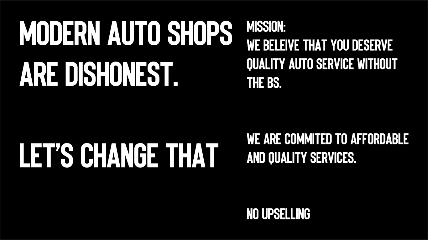 Rusty’s General Automotive Service — About